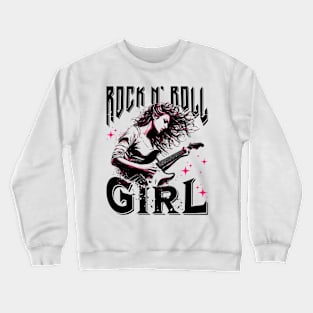 Rock N' Roll Girl Crewneck Sweatshirt